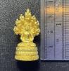 Phra Nak Prok (Big size, Gold plated) by LP.Key, Wat Sri Lumyong, Surin province.